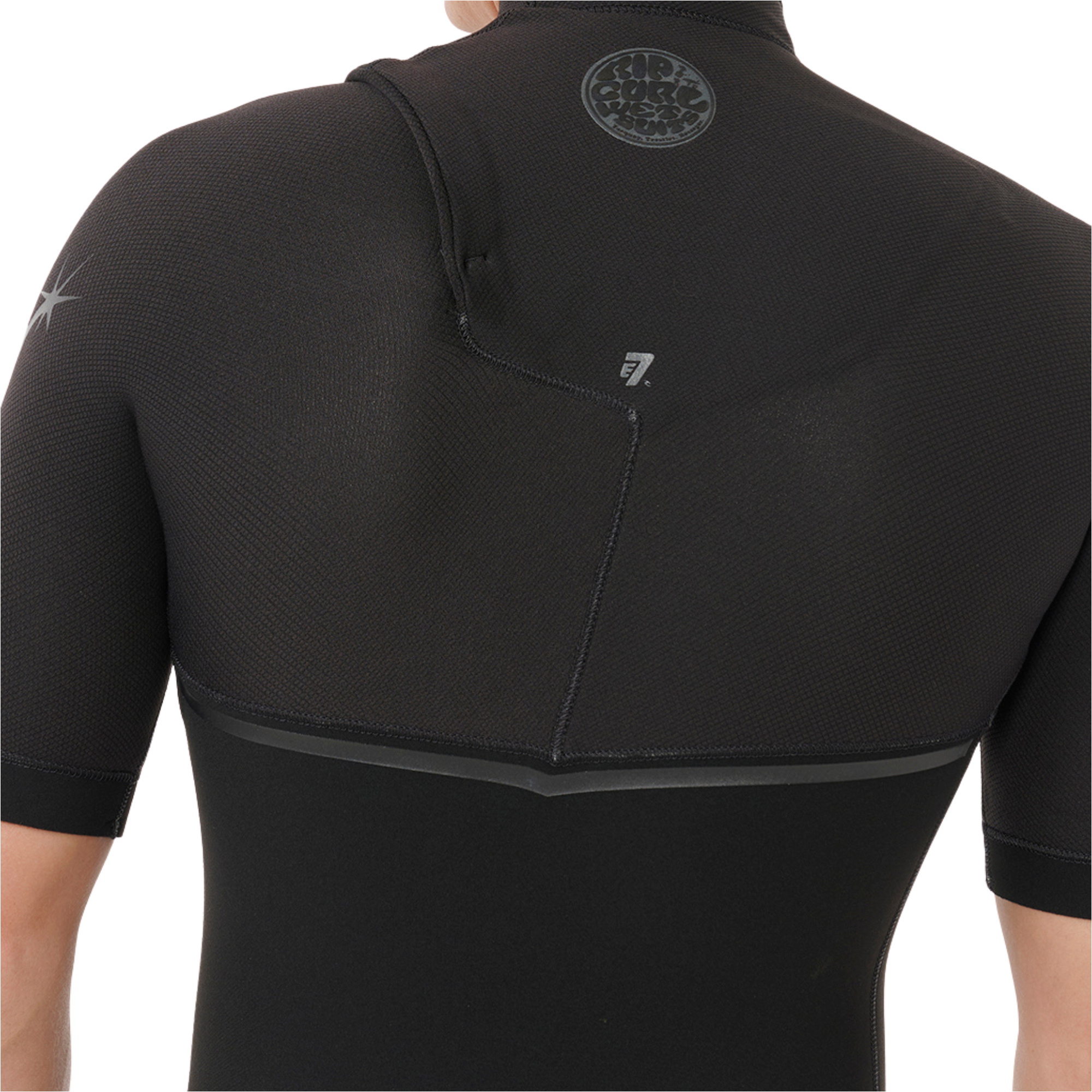 2026 Rip Curl Mens E-Bomb 2/2mm Zip Free Shorty Wetsuit 124MSP - Black